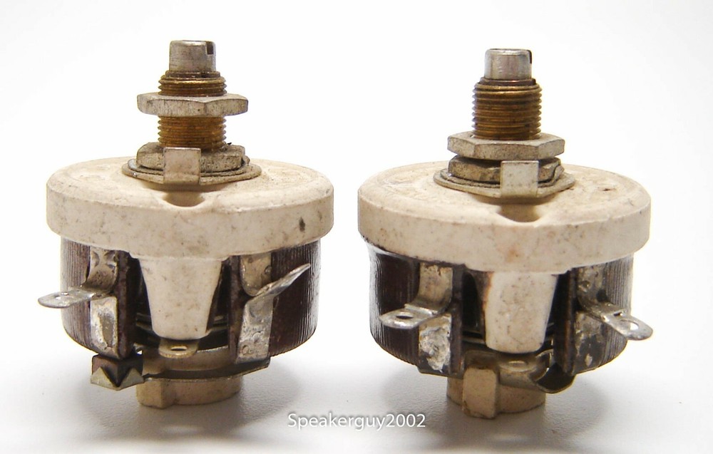 2 Ohmite Ceramic Potentiometers / Spec46916A-2 / 120 Ohm — KTB3