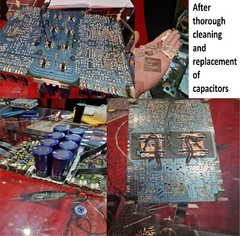 Power Amplifier SAE A502 Repair KIT – all capacitors