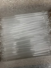 Casting Glass tube lot of 250 k748