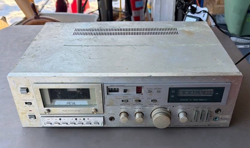 Sherwood S-5000 CP Stereo Cassette Deck – Vintage (Works)