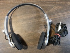Vintage Sony MDR-CD5 Stereo Headphones Made In Japan Tested Working W/ Manual