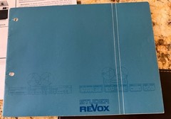 Super Rare REVOX FULL LINE BROCHURE Early 70’s A77 A700 A720 and more many pages