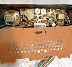 National DX-365 Vintage 1960 Vacuum Tube Radio Wide Sonic Super Powers on