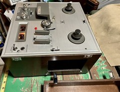 Vintage AKAI 1710W/L Wood Box Made in Tokyo Japan Tested! Works!
