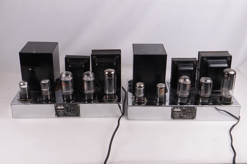 Craftsmen 500 (500A) Mono Block Amplifiers== Nice & Sound Great!