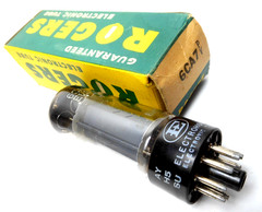 Mullard Blackburn EL34 6CA7 Brown Base Xf2 OO Getter Test NOS Electrohome