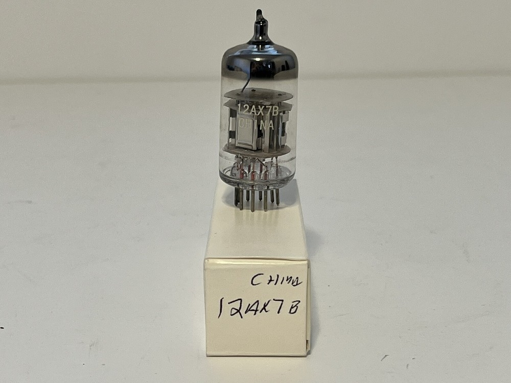 Made In China 12AX7B Vacuum Tube Tests Good 120 / 98