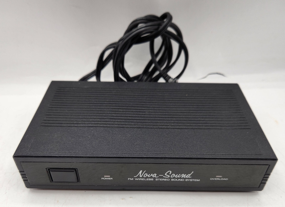 Realistic 40-1360 Nova-Sound FM Wireless Stereo Sound System Black 2-Channel