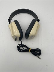 Audiotronics HS-20V Vintage Monaural Headset Headphones 1/4” Jack Heavy Cable