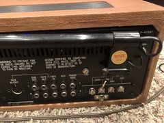 REALISTIC STA-78 AM FM Stereo Wood Veneer Works Please Read