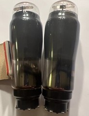 Pair AD1 Tungsram Tube Single Plate Akin To Ebiii 4683 LK460 Very Close To 2A3