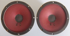 vintage pair Stromberg-Carlson 3½” Alnico tweeters from RS-404 speakers USA 1959