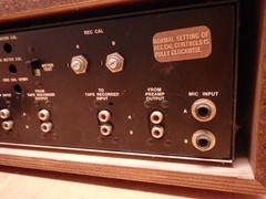 ADVENT Model 100 Dolby Noise Reduction Unit VINTAGE w/ Manual and Wood Cabinet