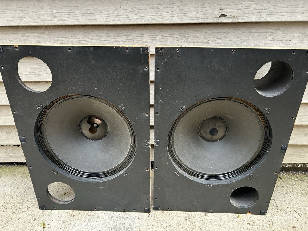 ALTEC LANSING 416-8Z Speakers Both Working & Tested Watch The Video