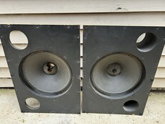 ALTEC LANSING 416-8Z Speakers Both Working & Tested Watch The Video