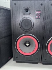 Cerwin Vega RE25 Speakers New Foam & Coil Alignment OEM Woofers-Fair Condition