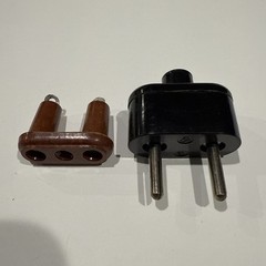 AMECO® AC-1 Morse key male + female connectors NOS Military surplus