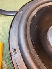 Infinity SM10-1 Woofer 71985 10″ Bass Driver 3.6 Ohm Refoamed Rubber Ring Mounts