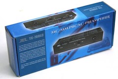 TCC TC-760LC MM/MC Phono Preamp w/ Level Adjust; BLACK