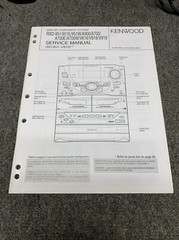 Kenwood RXD– 951/951E/951W/A900/A700/A700E/A700W/V616/V818/V919 Service Manual