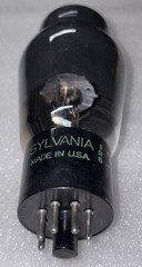 Sylvania 6L6G Smoke Glass Power Vacuum Tube Amplitrex Tested 74%