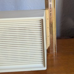 RCA RZC225Y Radio Snow Blue Vintage Solid State AFC AM FM Works