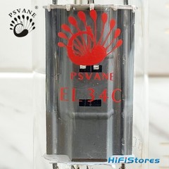 PSVANE EL34C Replaces EL34 EL34-C EL34B HI-FI Vacuum tube Precise pairing
