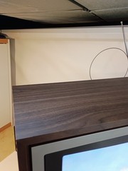 🔥1976 MGA Vintage CRT TV Retro Gaming 19” Tube RF MOD Woodgrain CLEAN 80s Color
