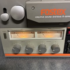 Vintage FOSTEX A-2 Reel to Reel Audio Stereo Tape Deck Machine A2 Sound System