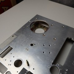 Otari MX5050 BII2 Reel to Reel – Front Deck Body Metal Plate Base Assembly