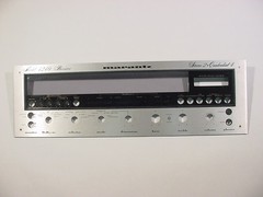 MARANTZ 4240 STEREO QUAD RECEIVER STEREO QUADRADIAL FRONT PANEL FACEPLATE (OEM)