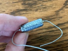 NOS Vintage .047 uf 300v PIO Capacitor Sprague Vitamin Q Oil Guitar Tone Qty Ava