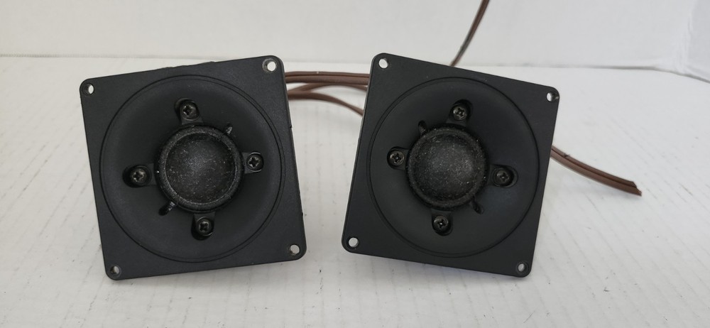 Vintage Silk Dome 3.5 Tweeter Speakers Made in West Germany Tested