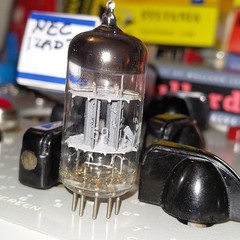 1x TV7D/U RTest Gm&mA 1959 NEC 12AD7 Matched Plates 1.83% Low-Noise 12AX7 Tube
