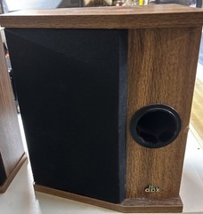 DBX Soundfield 3×2 RS LS Plus Speakers Vintage Bookshelf Satellite Pair