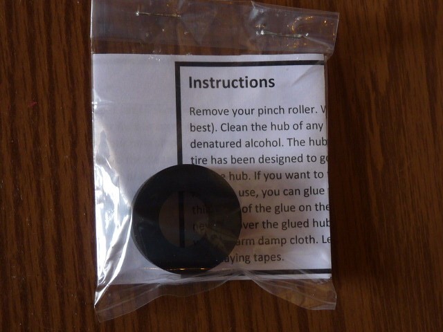 NEW TEAC * TASCAM  Replacement PINCH ROLLER TIRE Fits Various Models