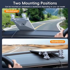 Yacesyn For Starlink Mini Suction Cup Mount For Dashboard Windshield Ensures