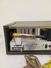Fisher R-200 1960 Testing Working Lights Up Read