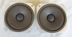 Studiocraft By Bose 3-1/2″ Square Tweeter Speakers Vintage Original Tested Pair