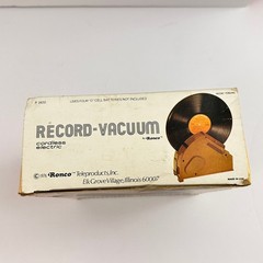 1976 Ronco Record Vacuum Complete In Box WORKS PROOF As Seen On TV Ron Popeil