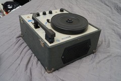 Vintage Califone #1455K Portable Record Player Tested Works Great!!
