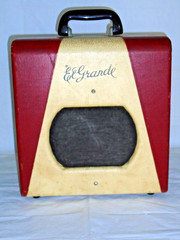 Vintage VALCO El Grande Electric Guitar Tube Amplifier Volume Tone Oahu 1954 EXC