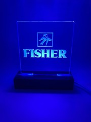 The Fisher Amplifier LED Sign