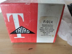 TRIAD Vintage Power Supply Transformer F-91X