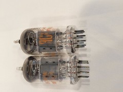 RCA 7025 (12ax7) Pair NOS Tested Very Strong TV7 & Etracer Tested