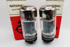 2 NATIONAL ELECTRONICS 6L6GC POWER VACUUM TUBES