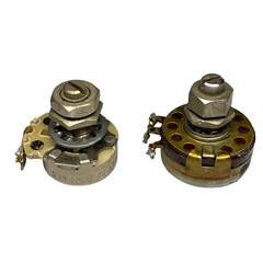 Ohmite Type AB CLU-5041 & CTS 521 100K Potentiometers Set of 2