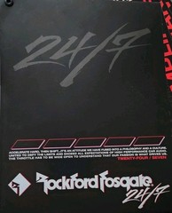 Rockford Fosgate 24/7 Josh Grant Supercross, Monster Energy Dealers Tri-folder