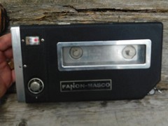 Fanon Masco Portable Tape Recorder & Mic Model FTR-403 & Cases