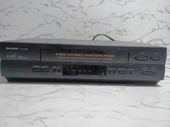 Sharp VC-H960 4-Head Hi-Fi Stereo VCR Tested Works